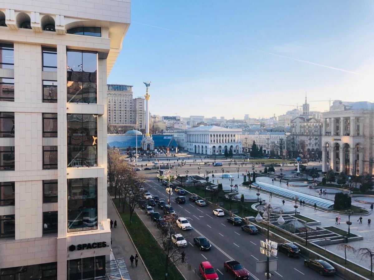 Amazing View Of Maydan! Leilighet Kiev Eksteriør bilde
