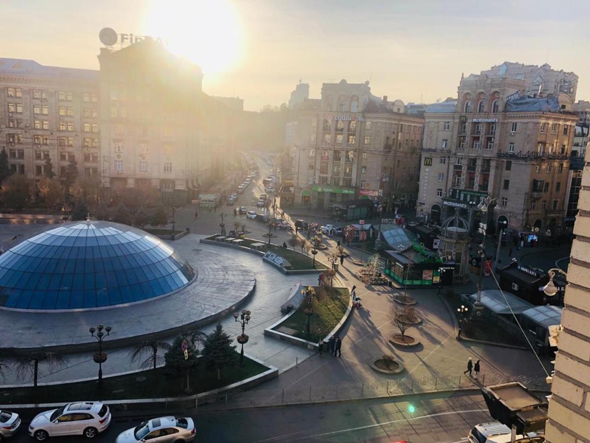 Amazing View Of Maydan! Leilighet Kiev Eksteriør bilde