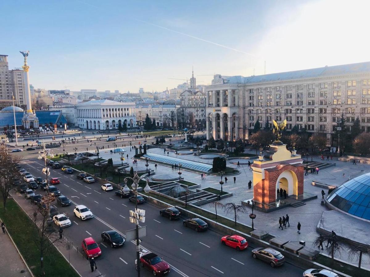 Amazing View Of Maydan! Leilighet Kiev Eksteriør bilde