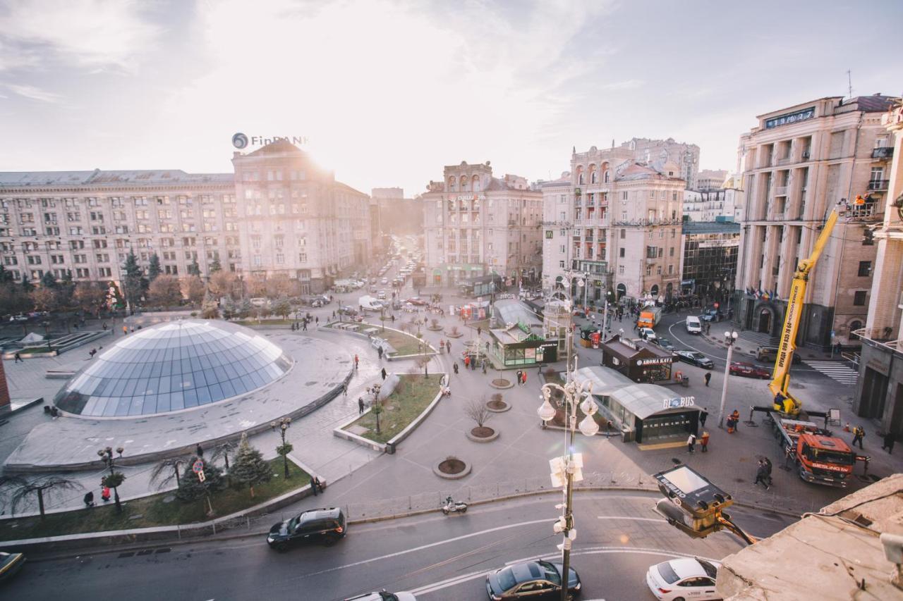 Amazing View Of Maydan! Leilighet Kiev Eksteriør bilde